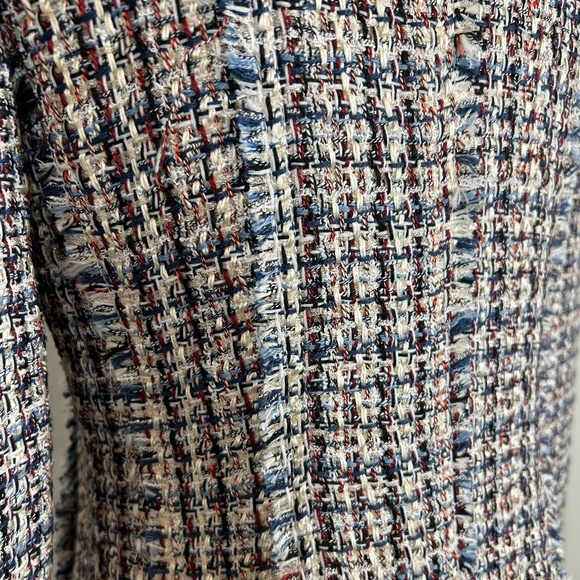 Sylvia Round Neck Tweed Jacket - Picture 5 of 16